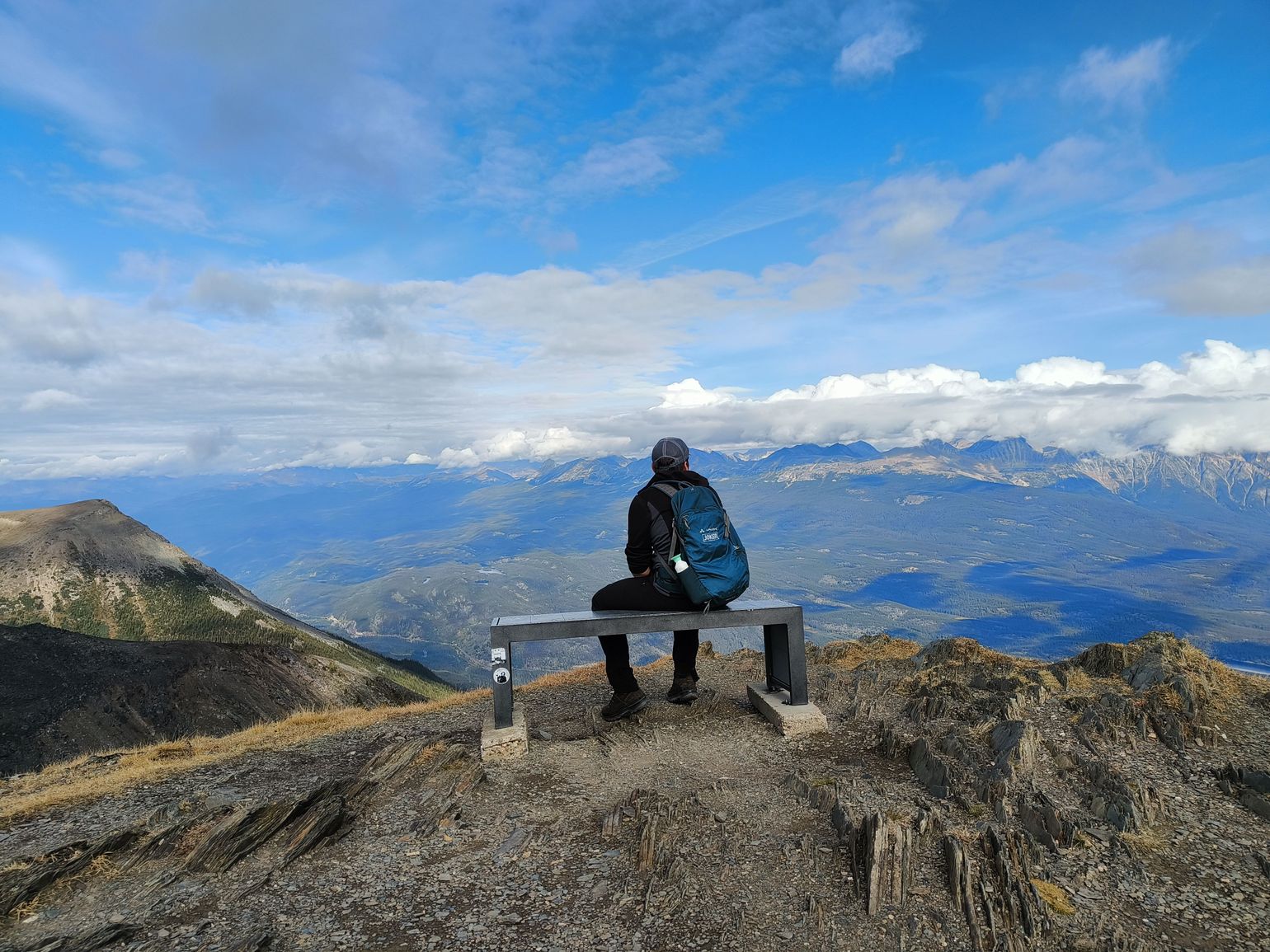 viewpoint west-canada whistlers peak 