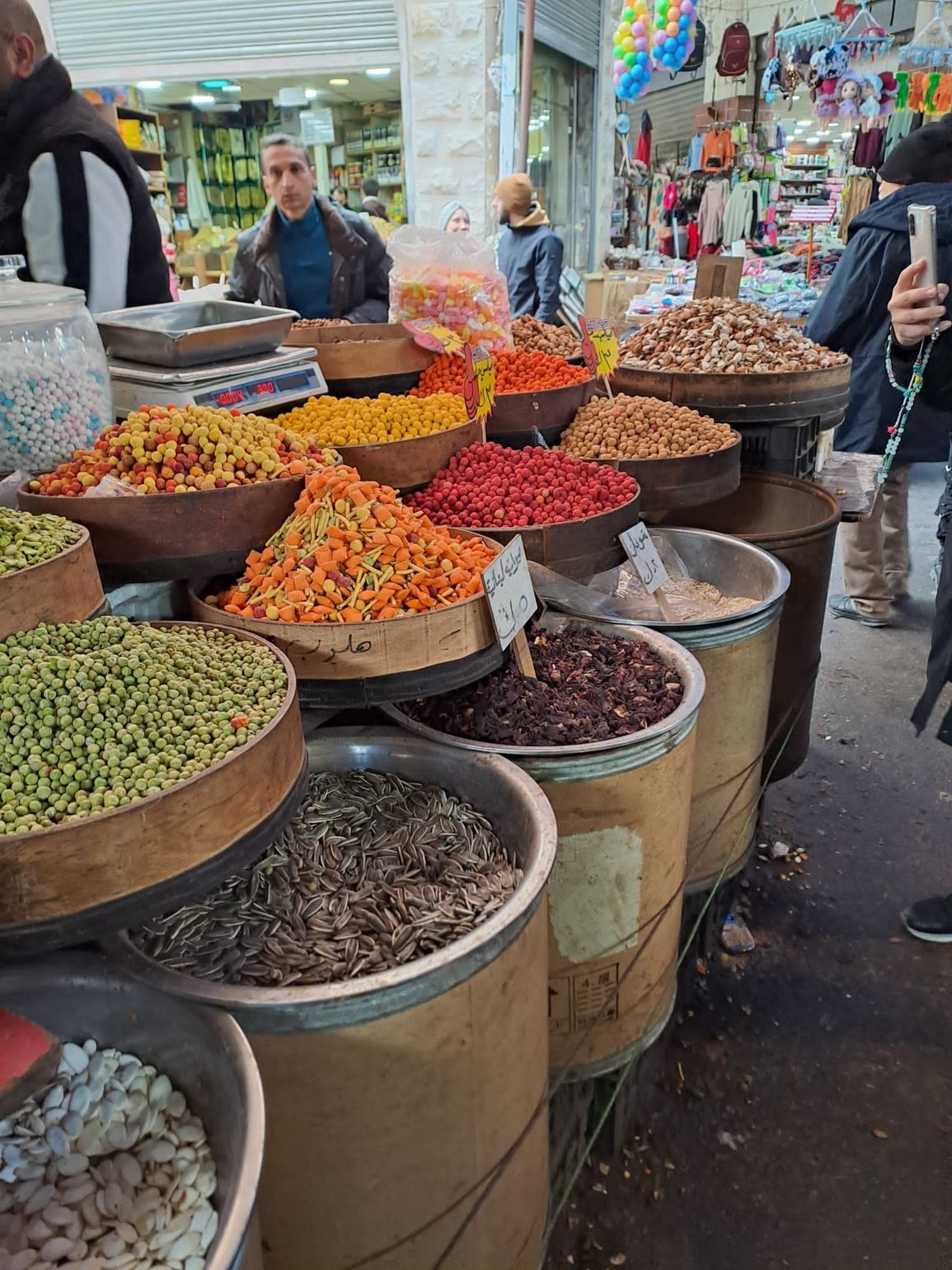 kruiden op de markt in amman