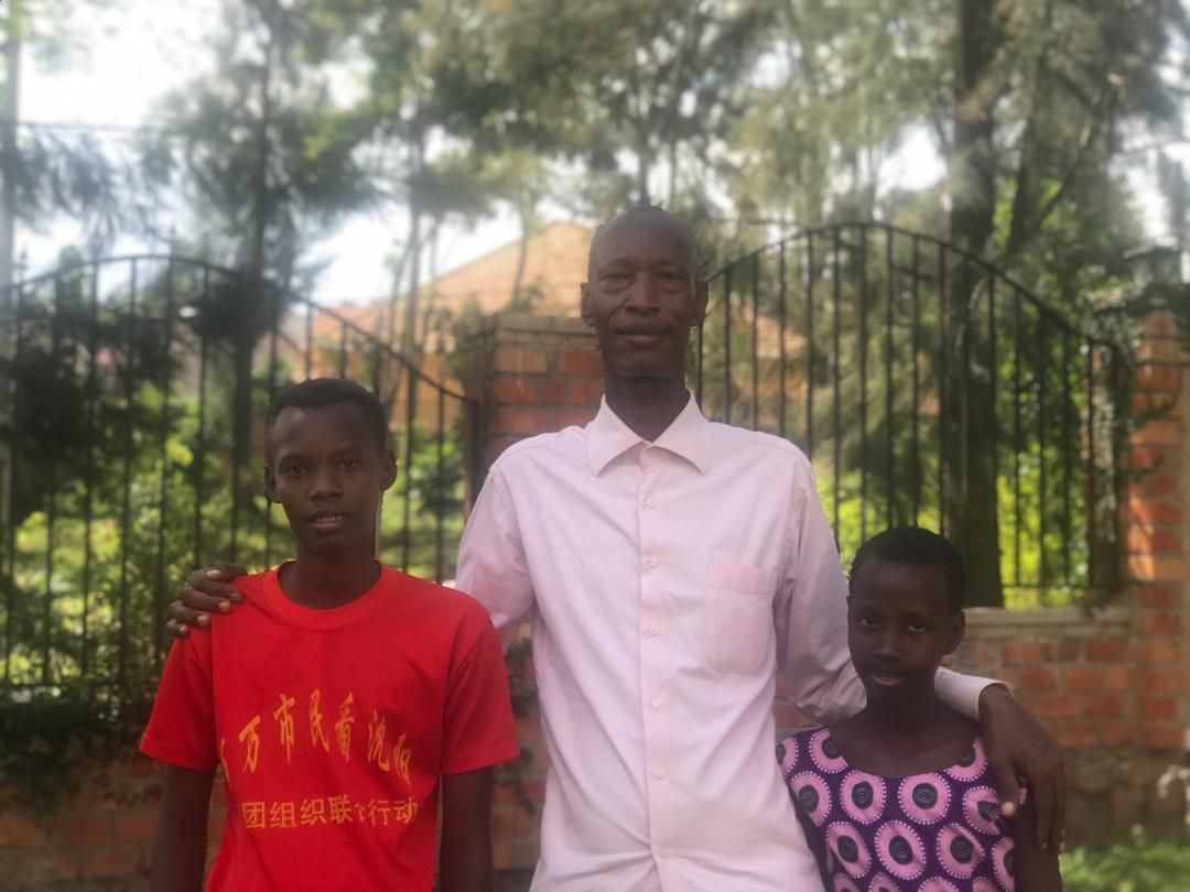 Kinderen in Kigali