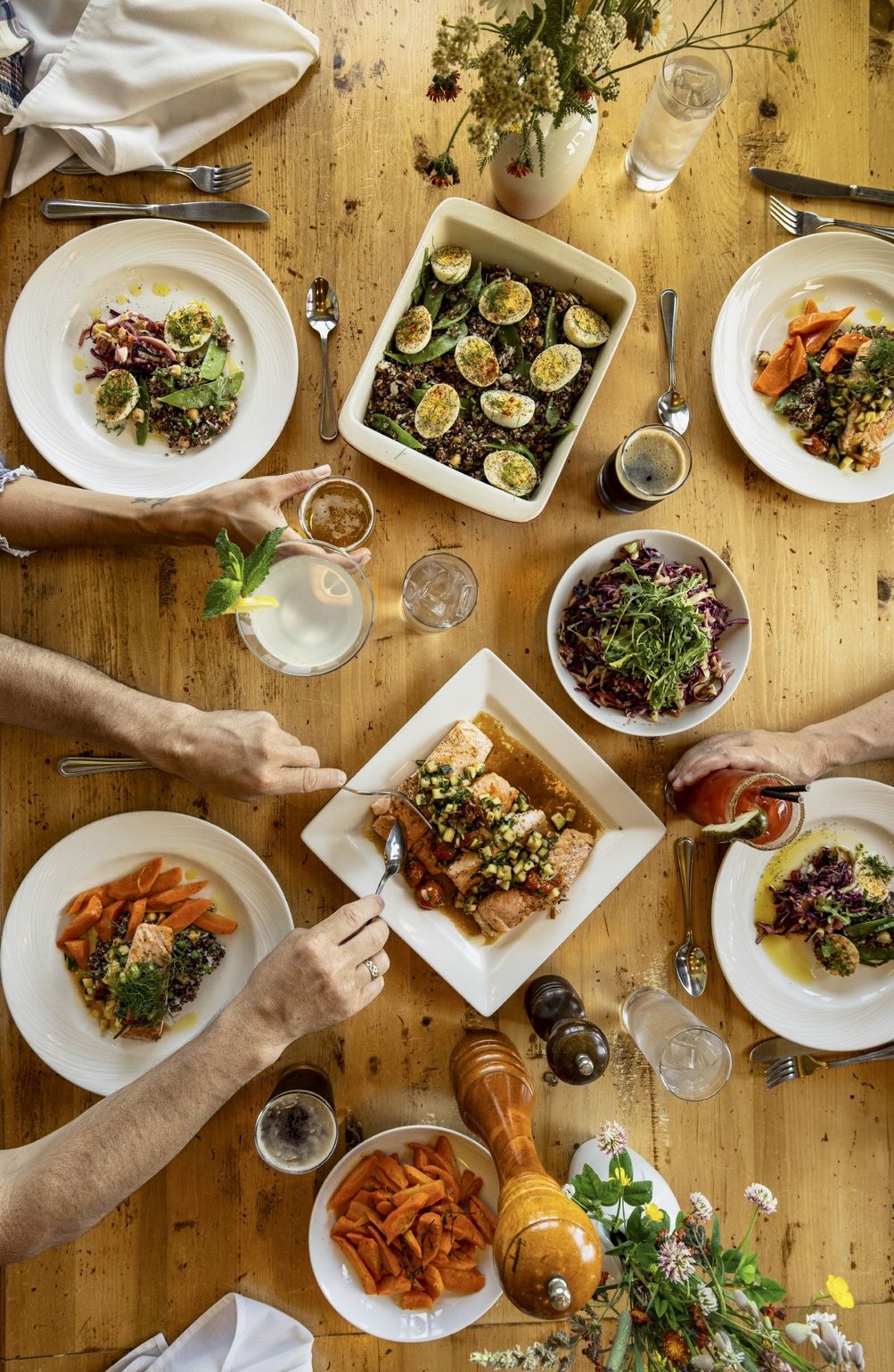 Chic-Choc Mountains Lodge Maaltijden © Sépaq