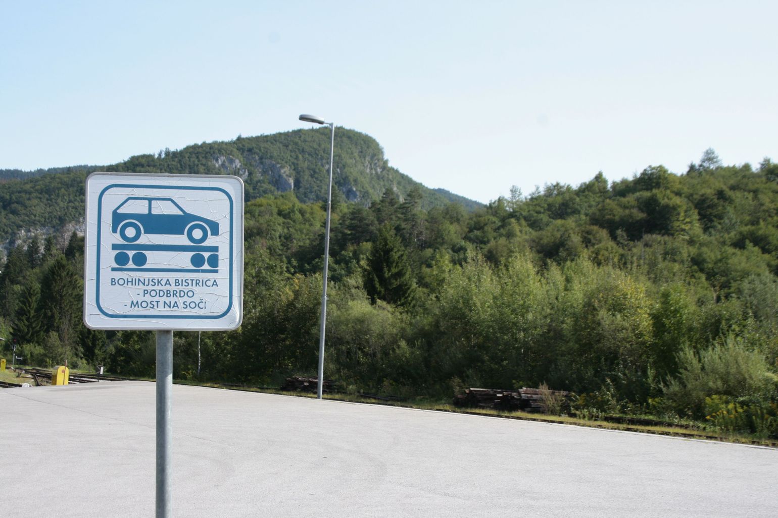 Autotrein - met camper of campervan op roadtrip in Slovenië