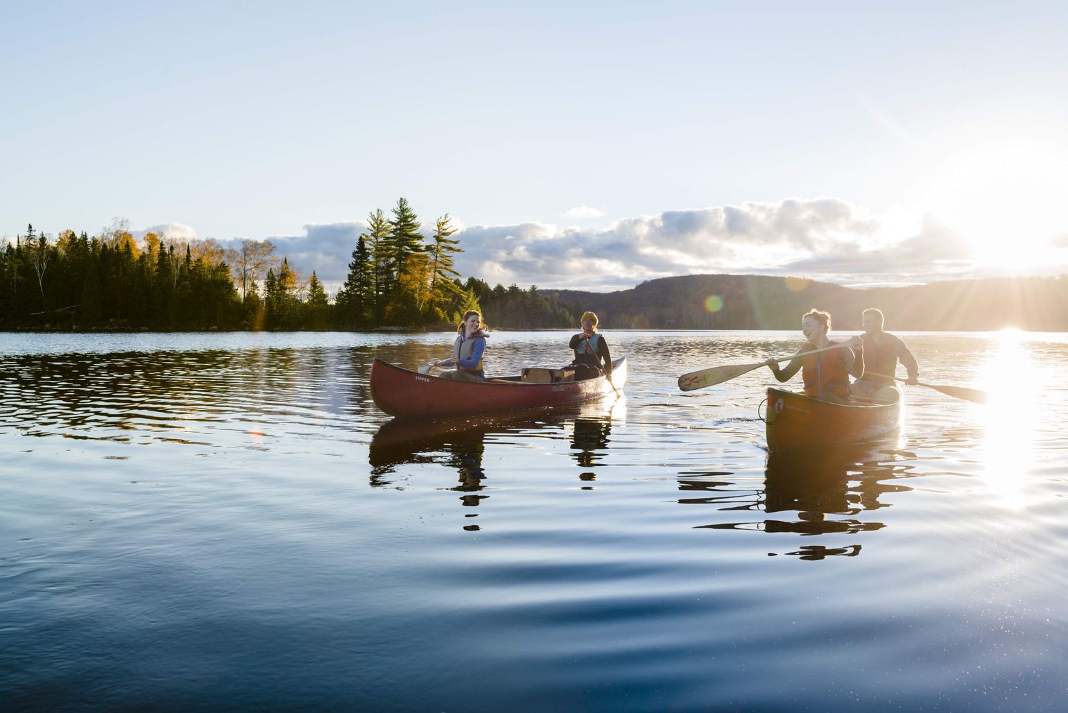 Kanoeën in Algonquin Park