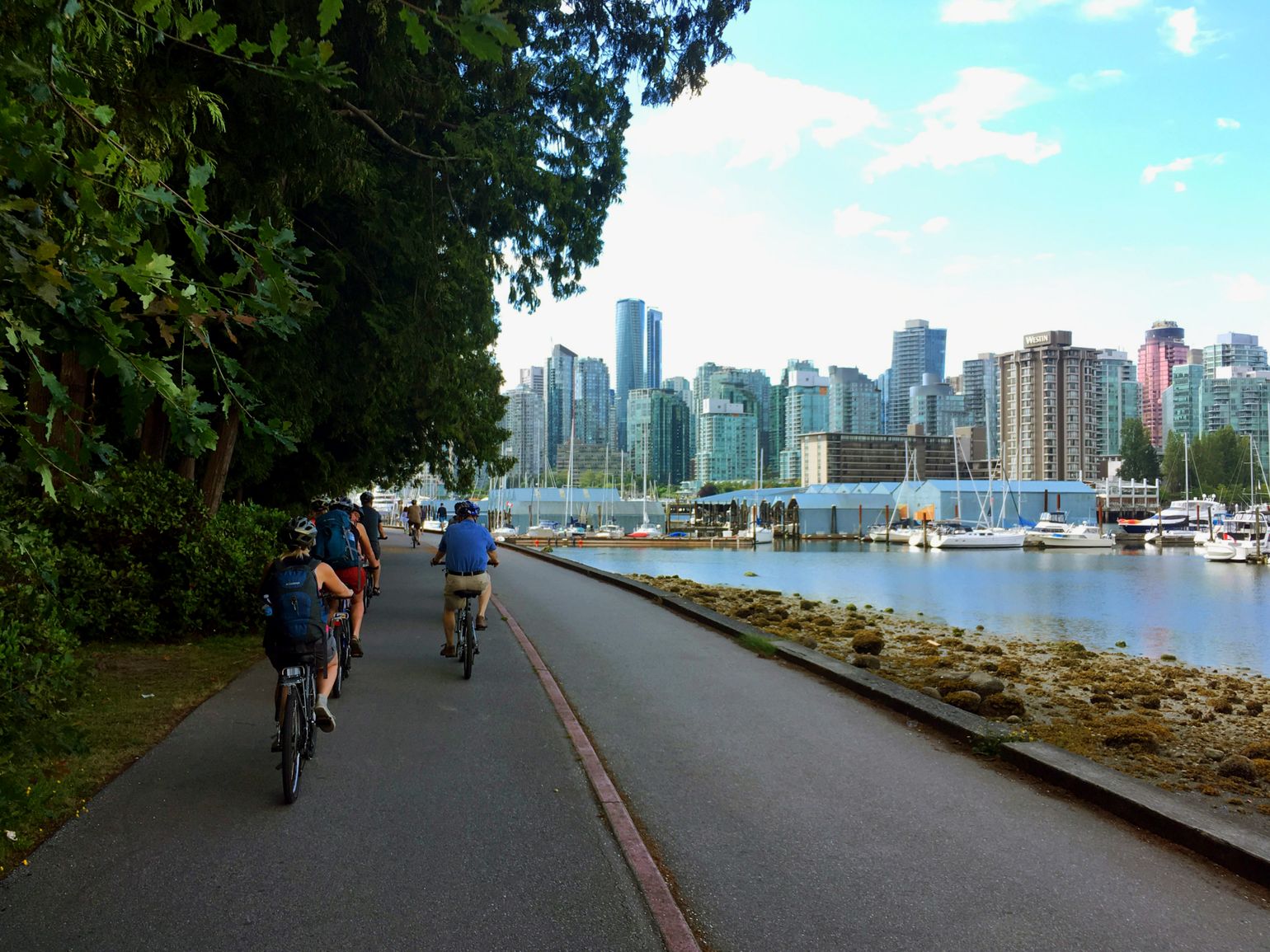 Vancouver Stanley Park fietstocht Canada