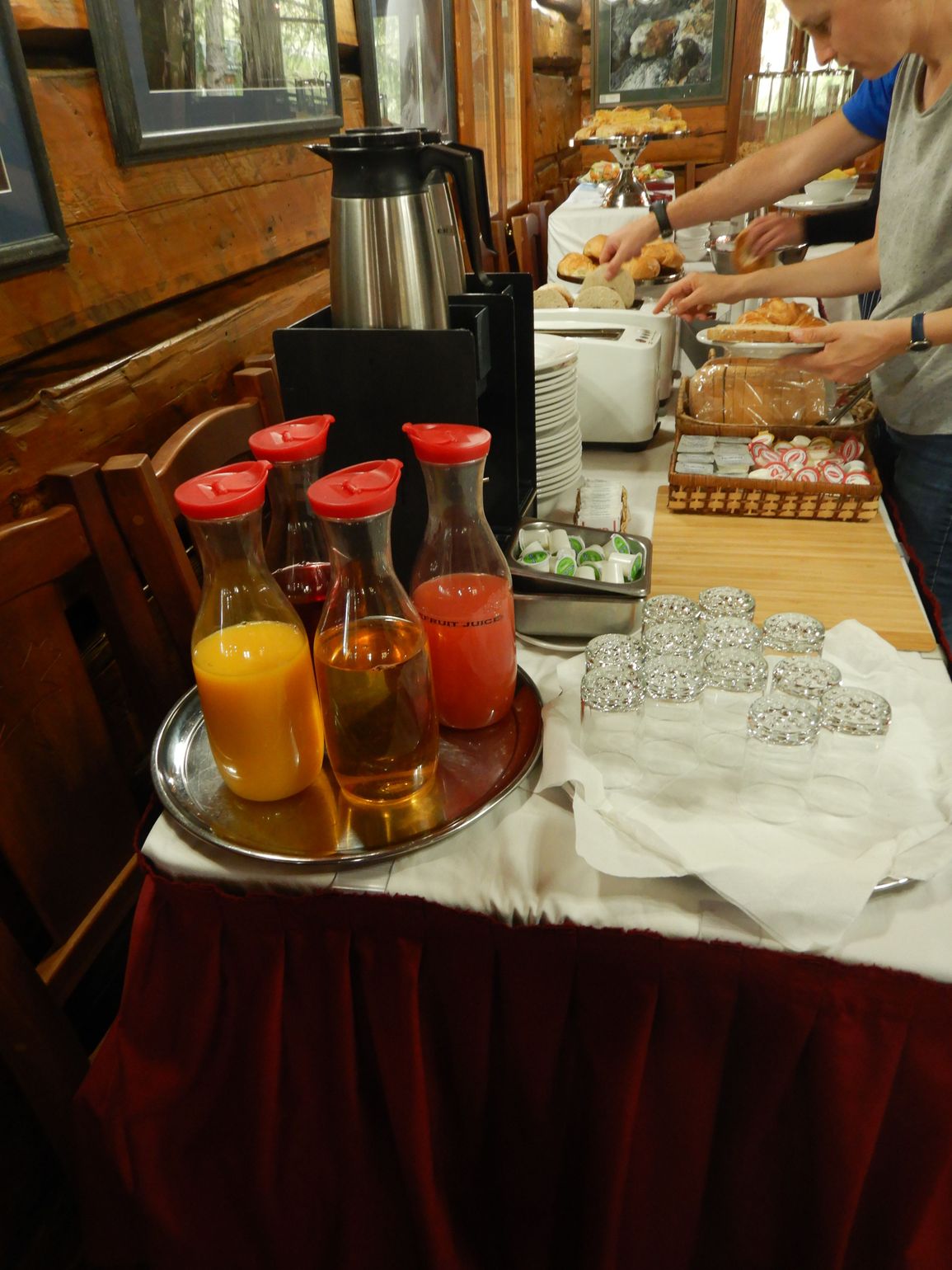 Noord-Amerika ontbijt reis continental breakfast