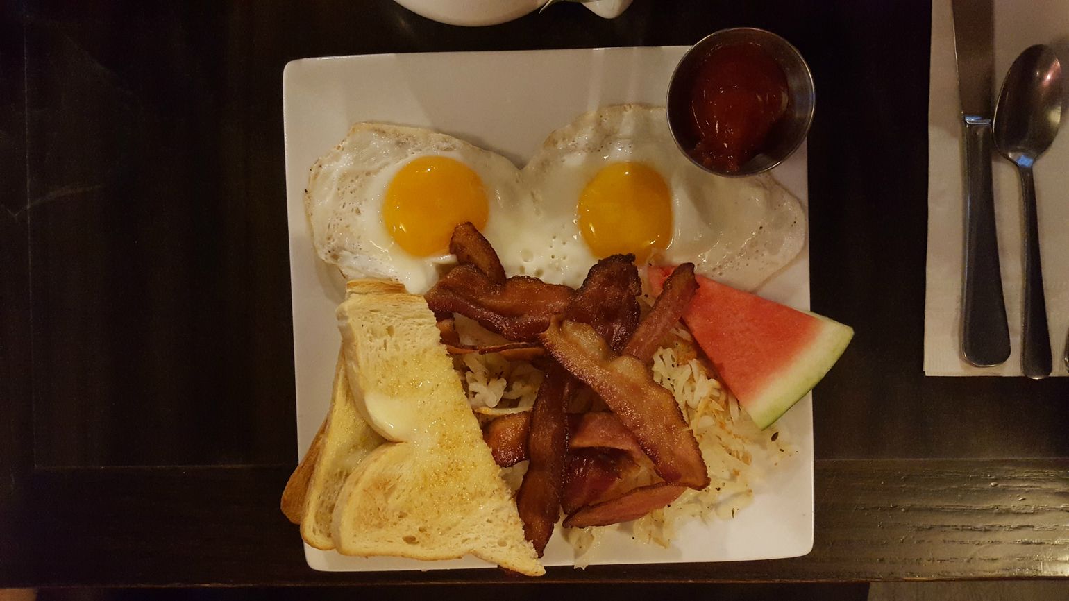 Canadian breakfast lokaal eten Canada 