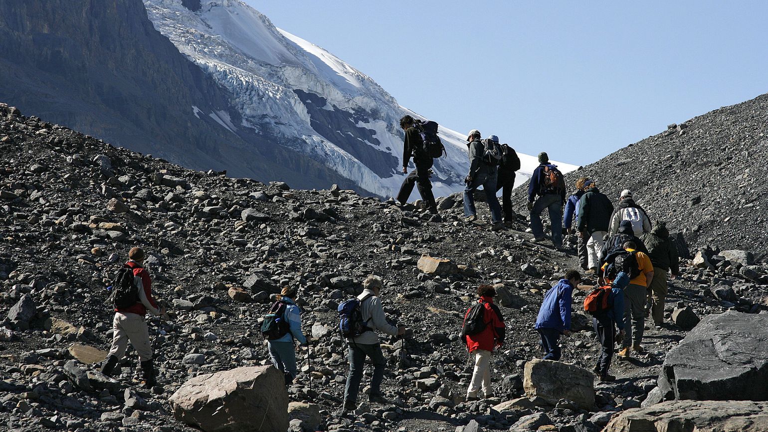 Athabasca Glacier Moraine, Jasper National Park