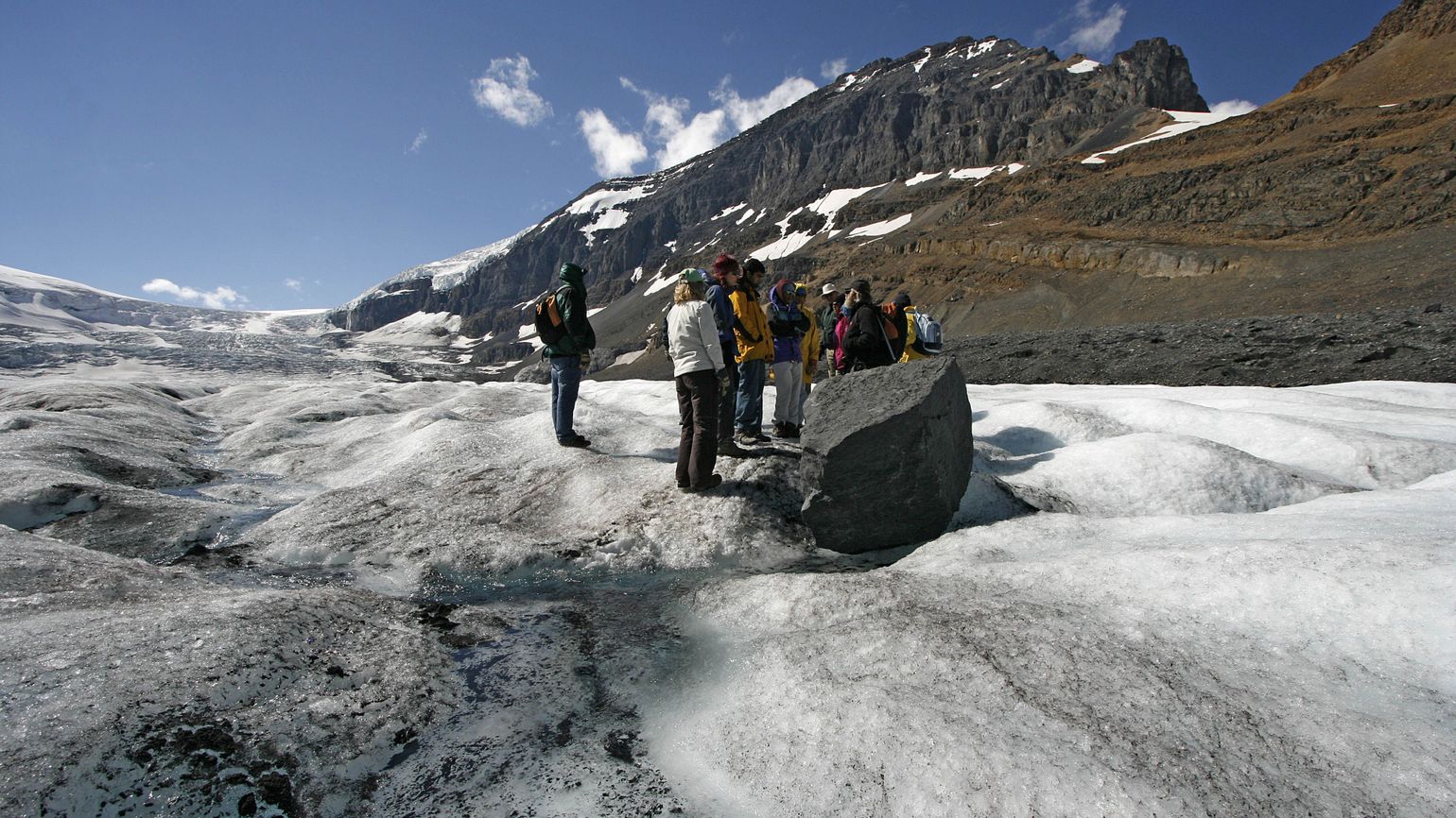 Gids op de Ice Walk, Jasper