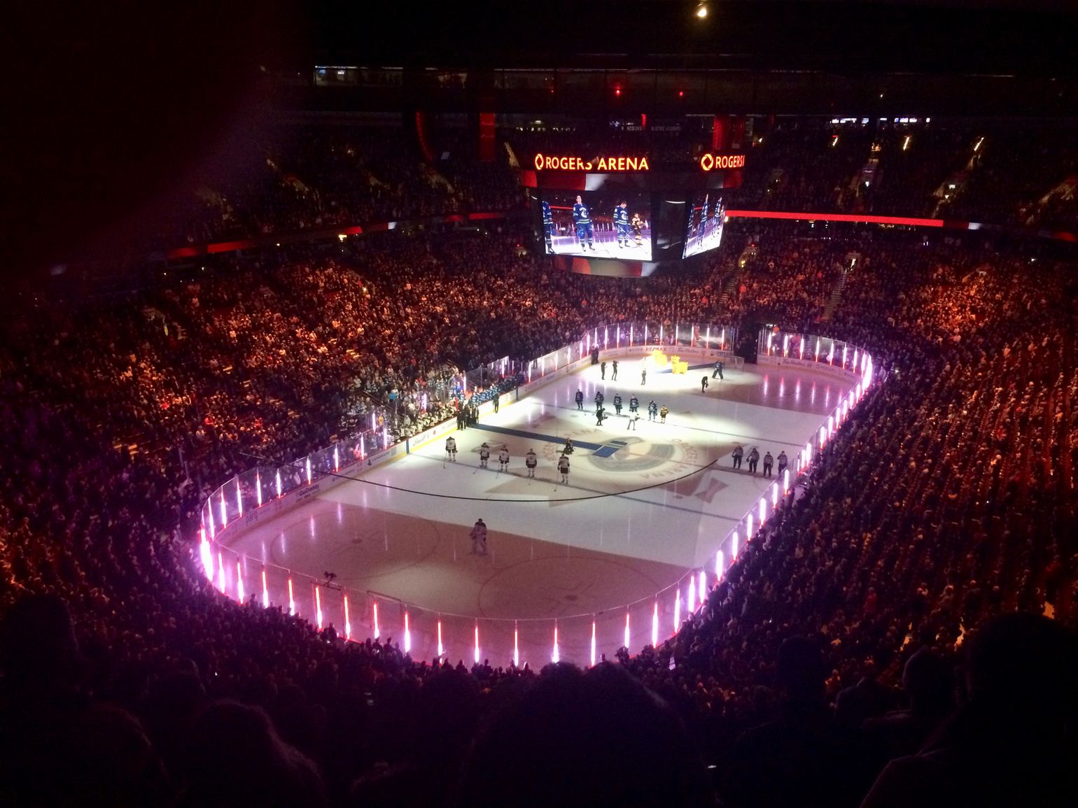 IJshockey in Canada - backstage
