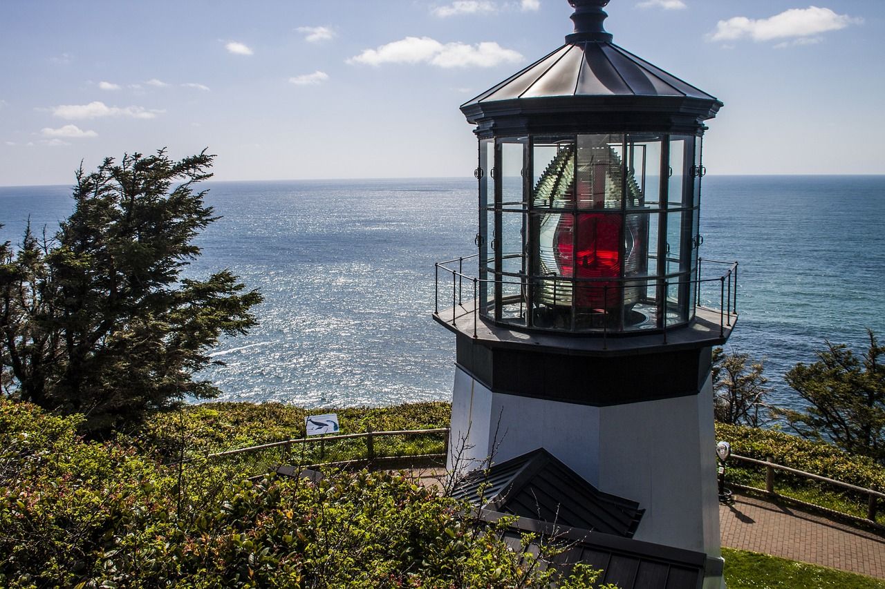The Oregon Coast - Cape Meares - Lighthouse