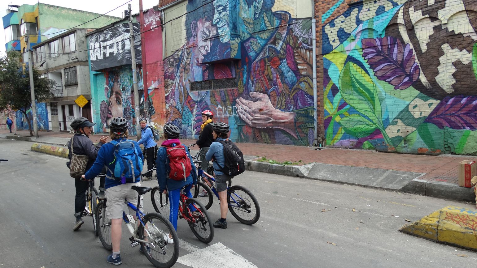 Met de fiets in Bogota, Colombia