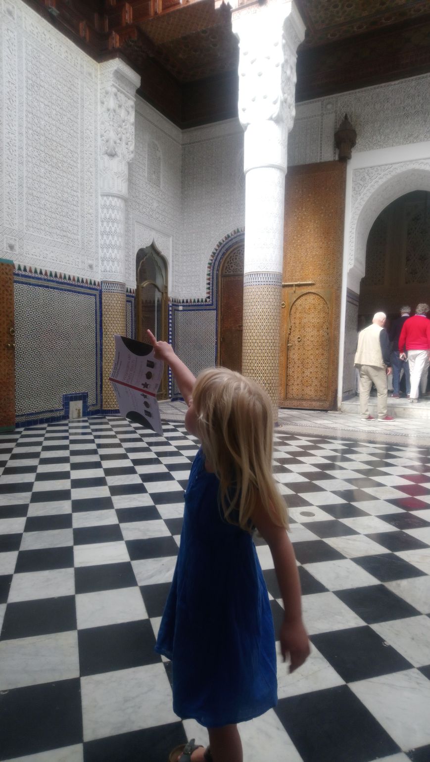 paleis dar si said in Marrakech in Marokko