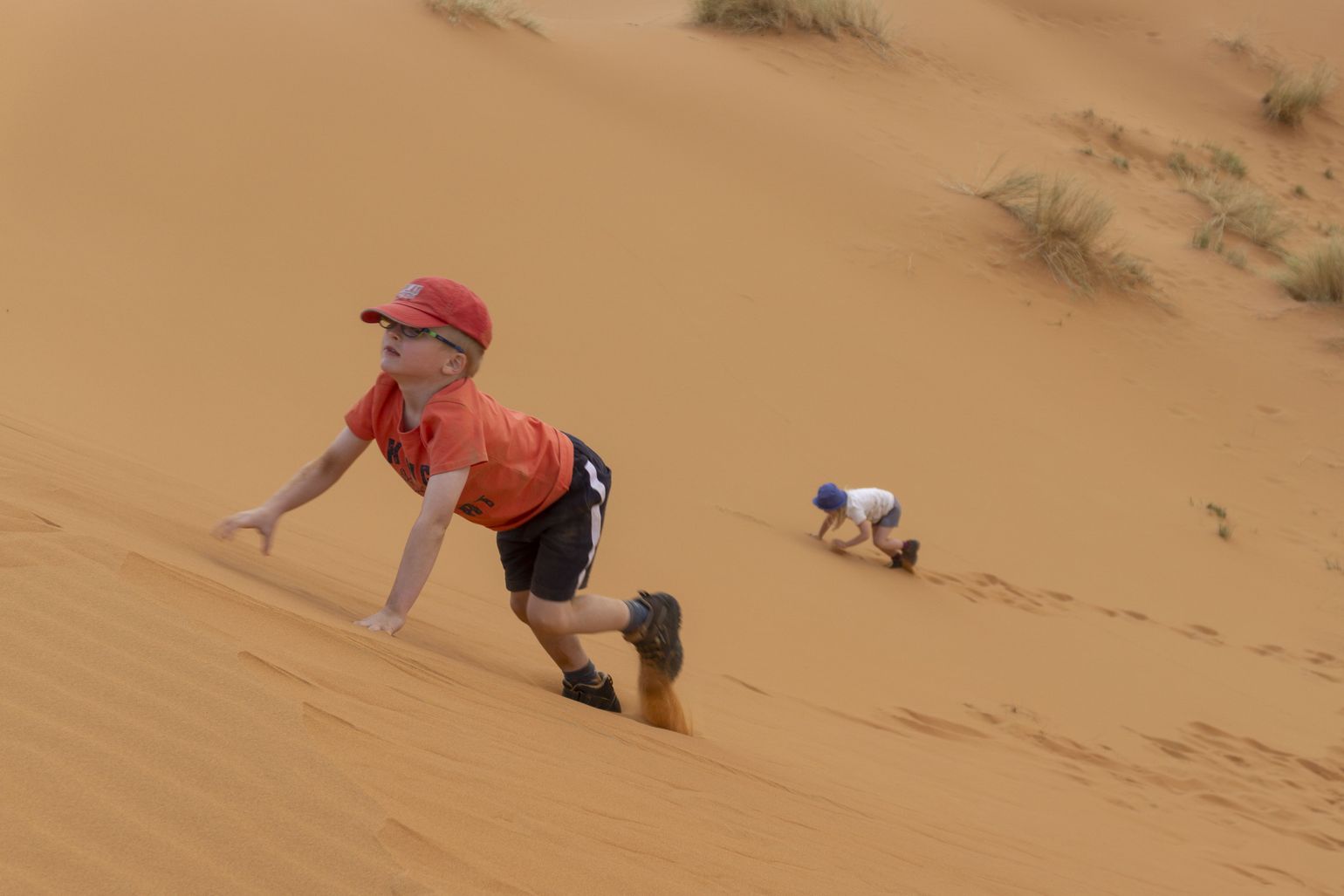 woestijn bij Merzouga in Marokko