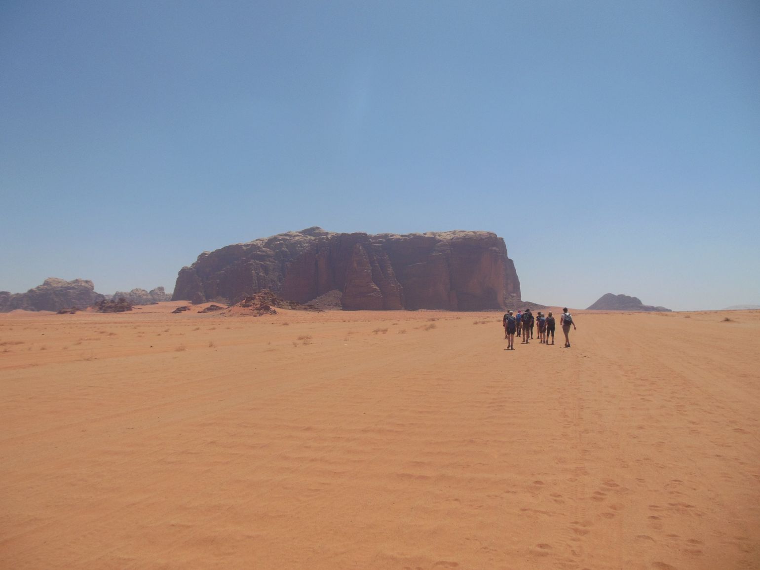 woestijn jongeren reis