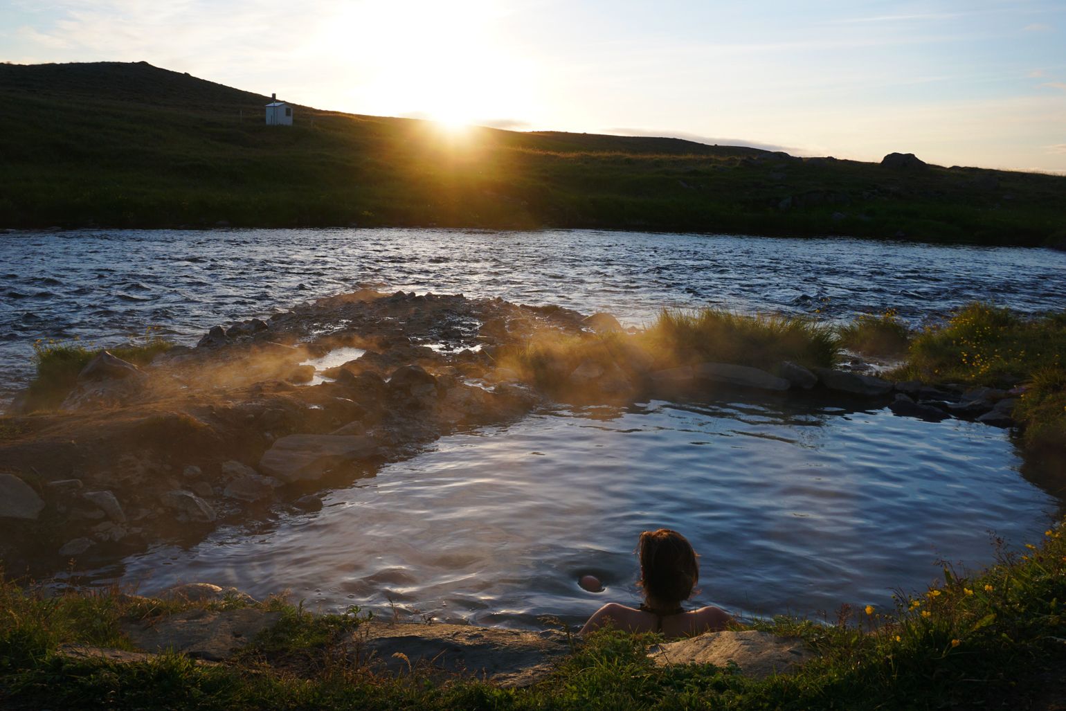 hot water spring Iceland