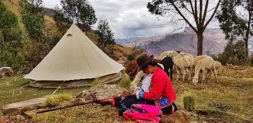 Glamping heilige vallei Peru