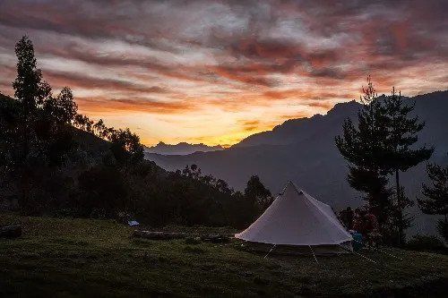 Glamping heilige vallei Peru