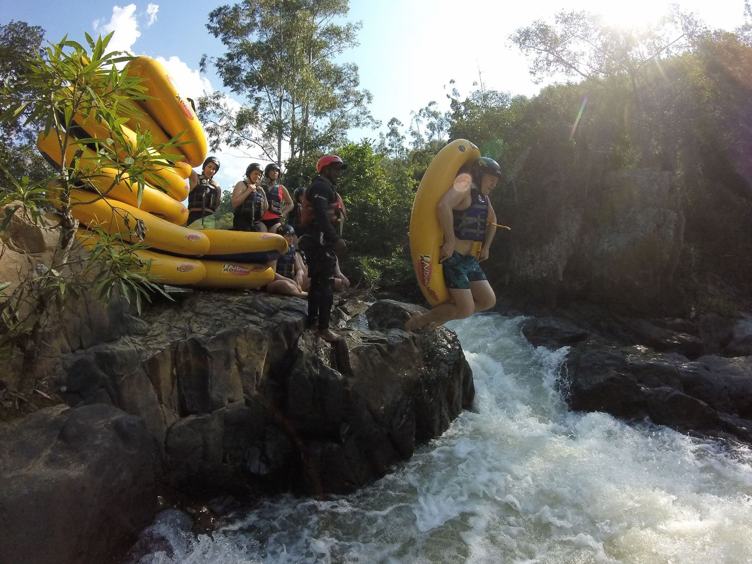 reis Zuid-Afrika Geckoing White Water Tubing