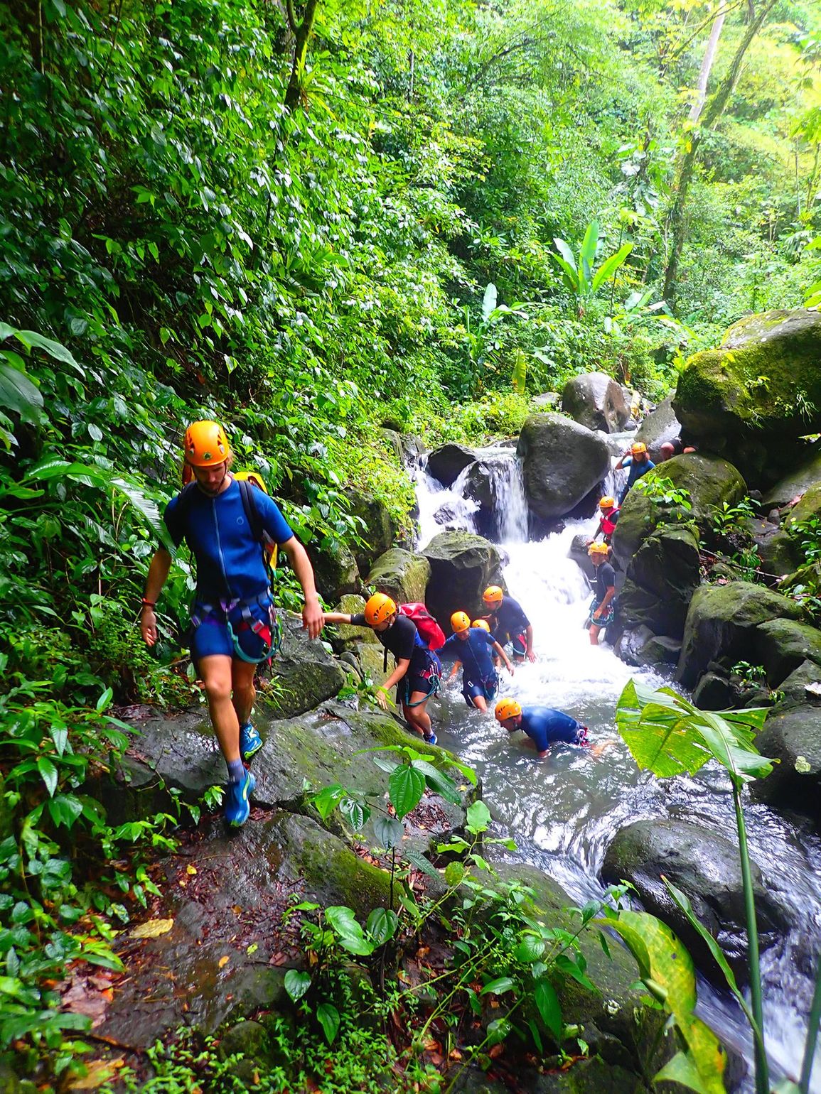 Guadeloupe canyoning