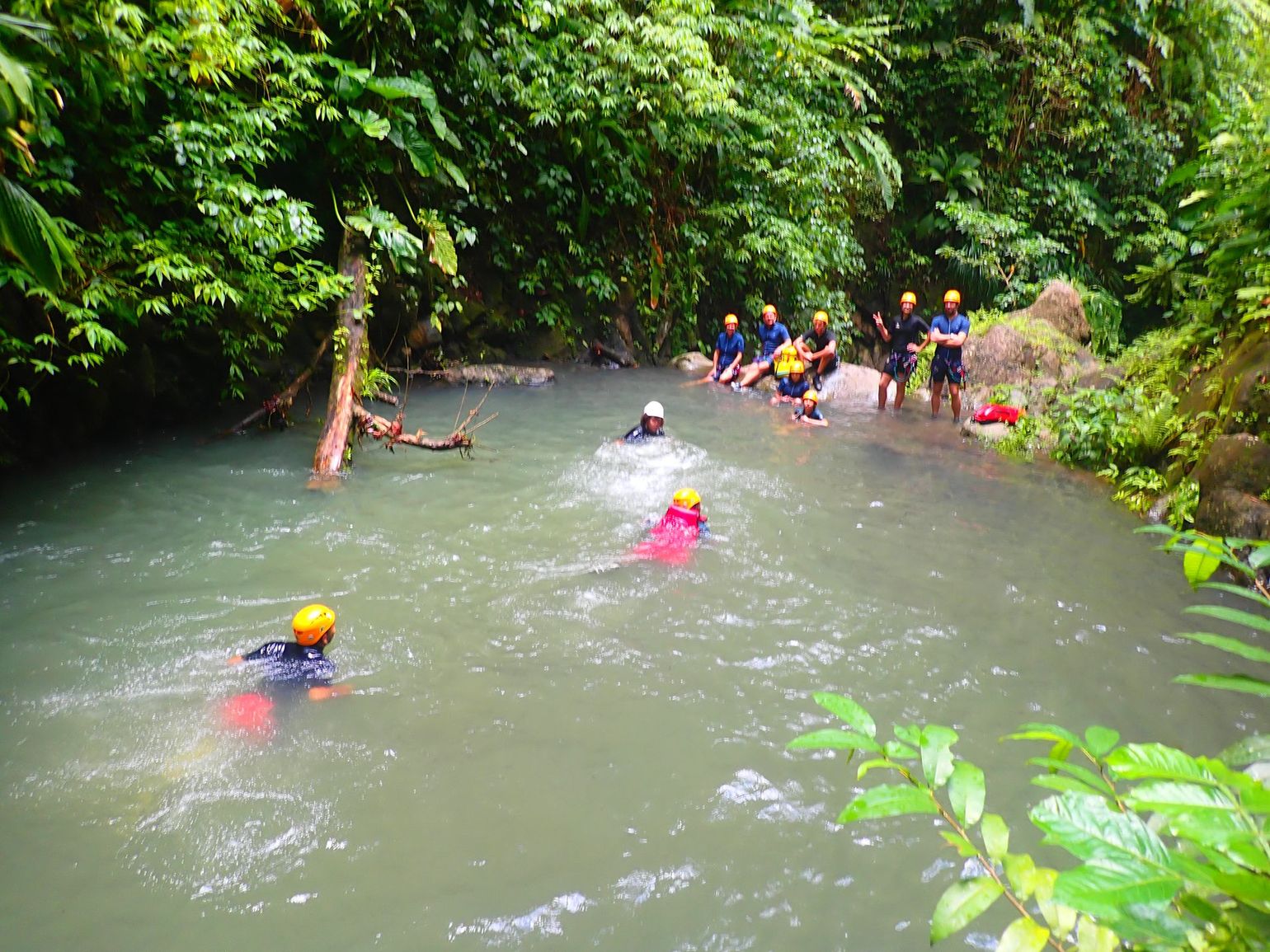 Guadeloupe canyoning