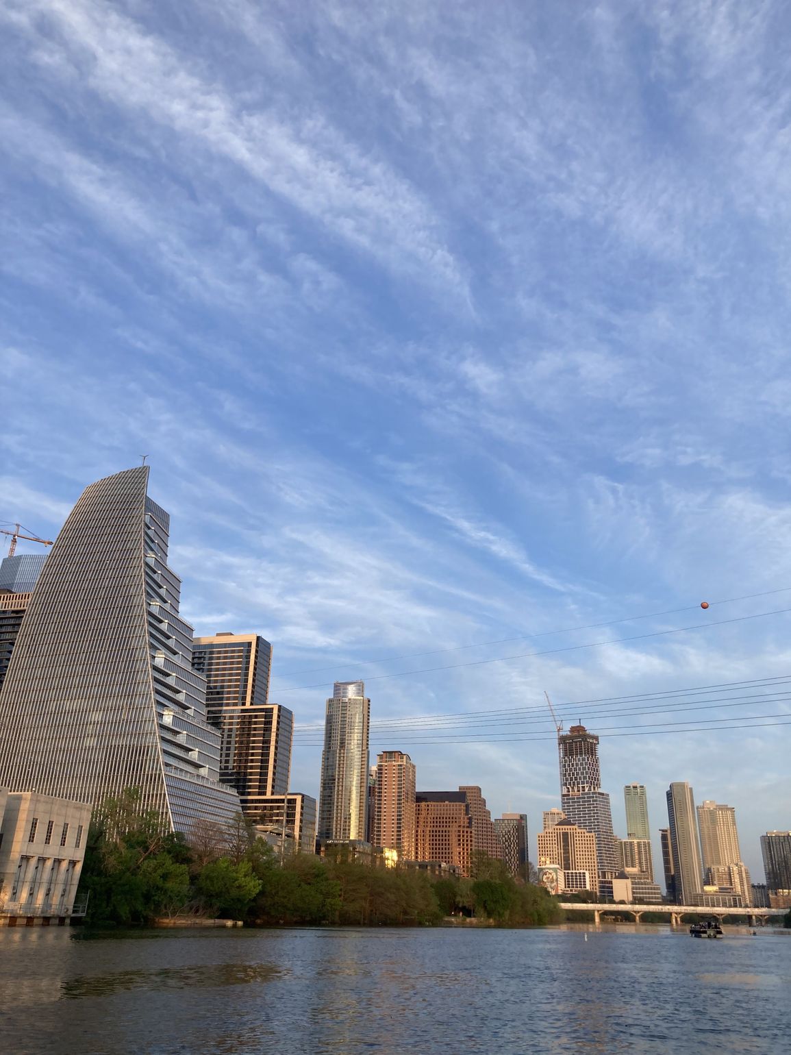 austin vanop het water