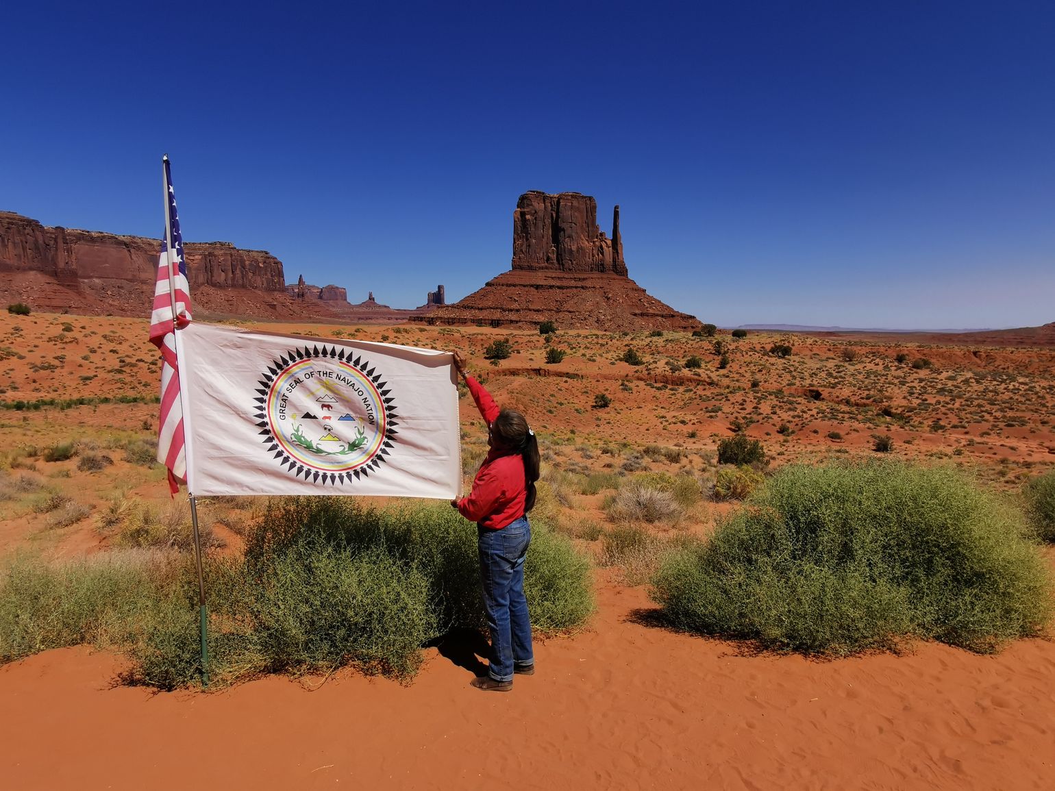 Monument Valley Jeep