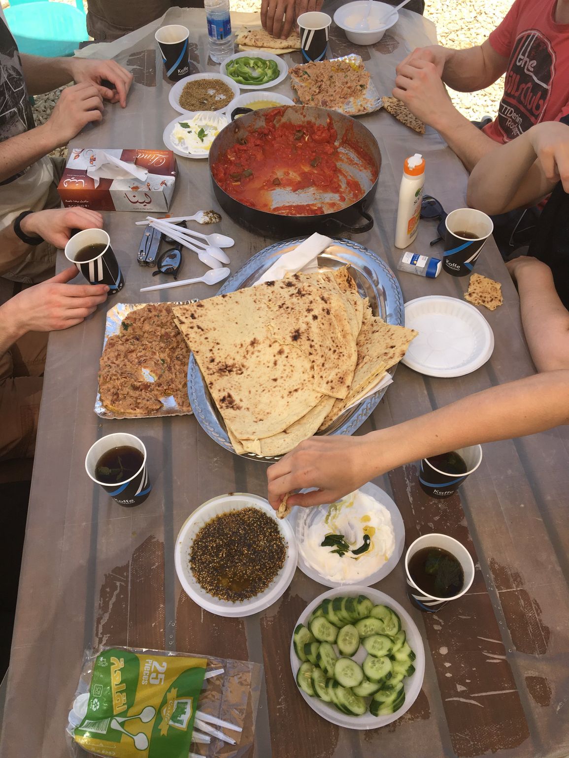 Eten in Jordanië
