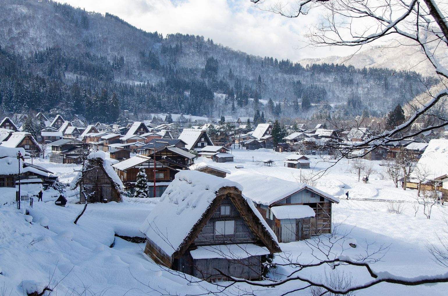 Japan Shirakawago Gassho Zukuri