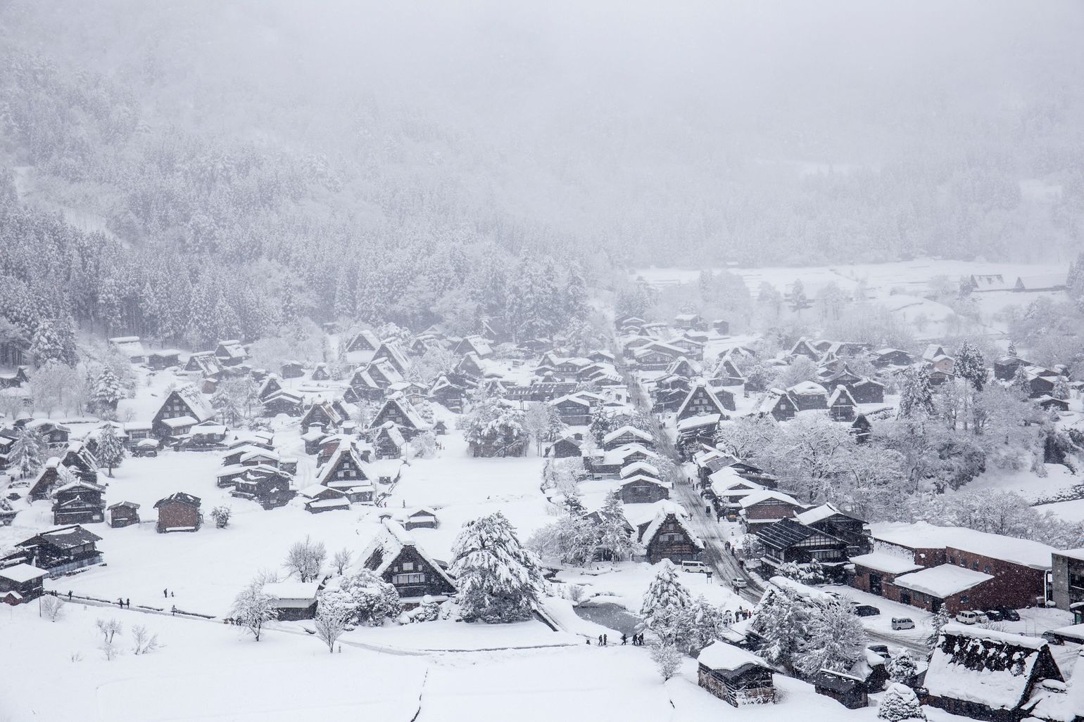 Japan Shirakawago Winter