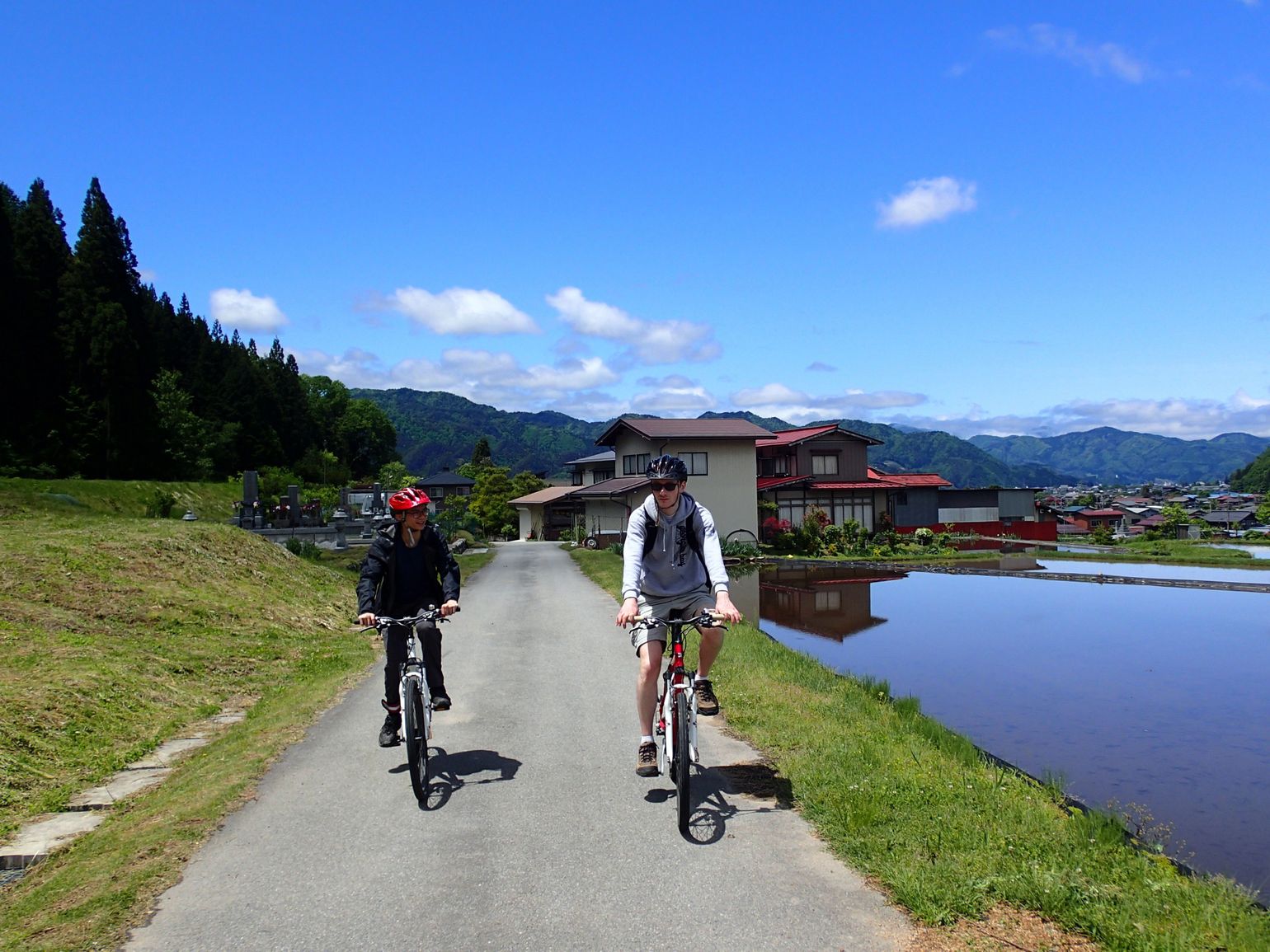 Japan optionele excursie Takayama fietstocht