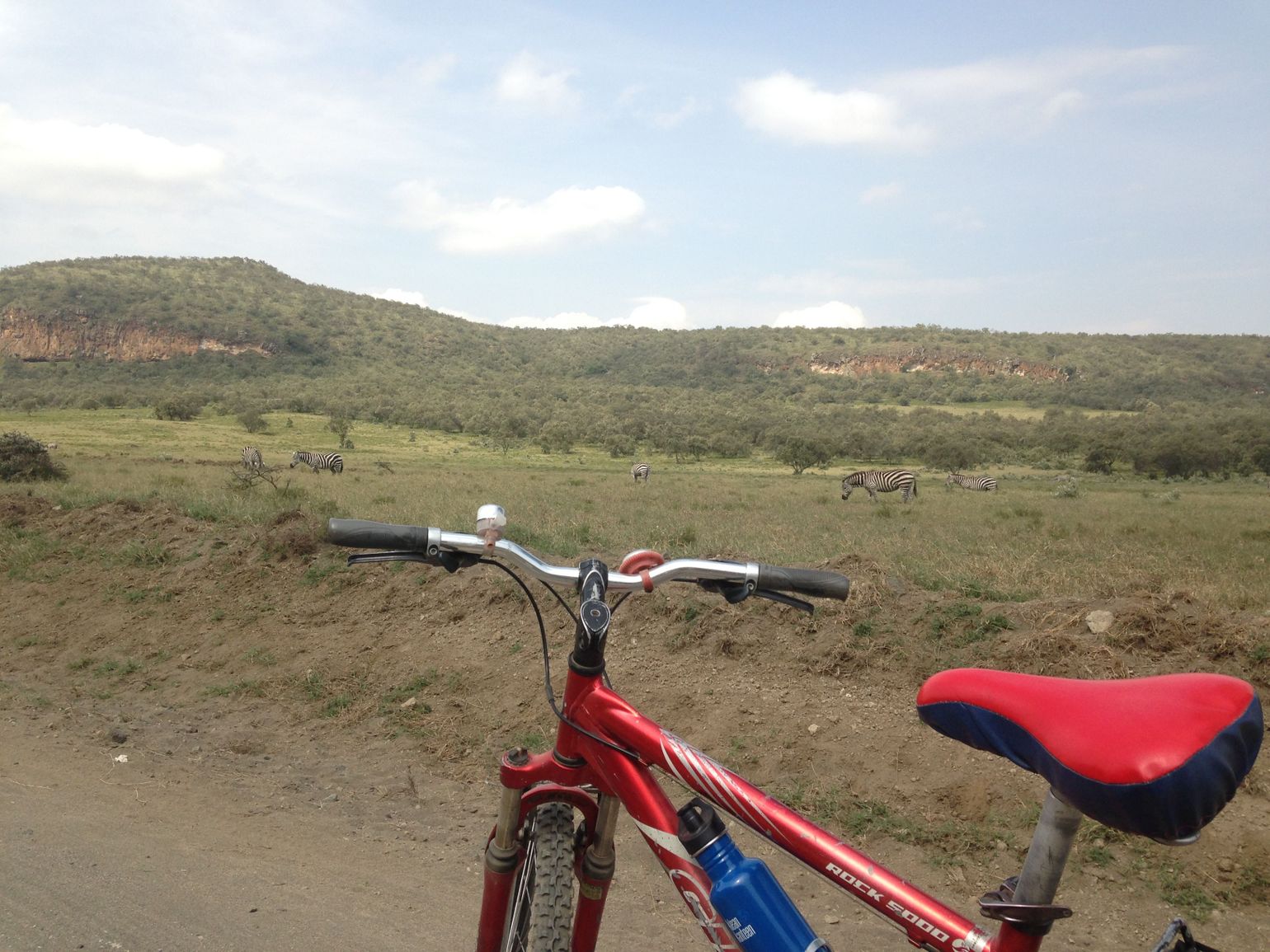 Fietsen in Kenia