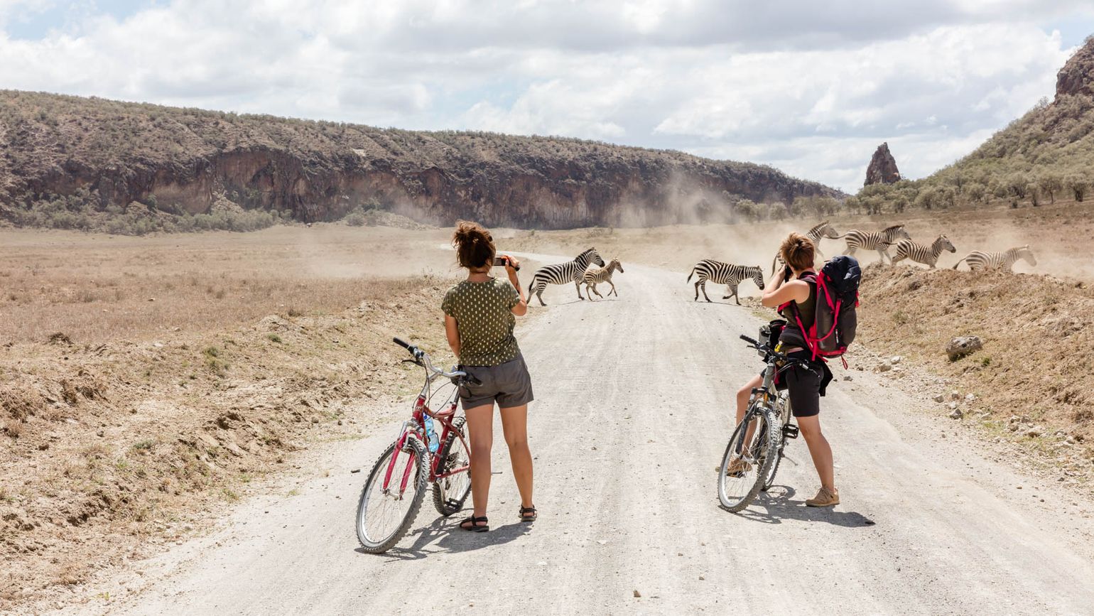 fietsen safari in Kenia