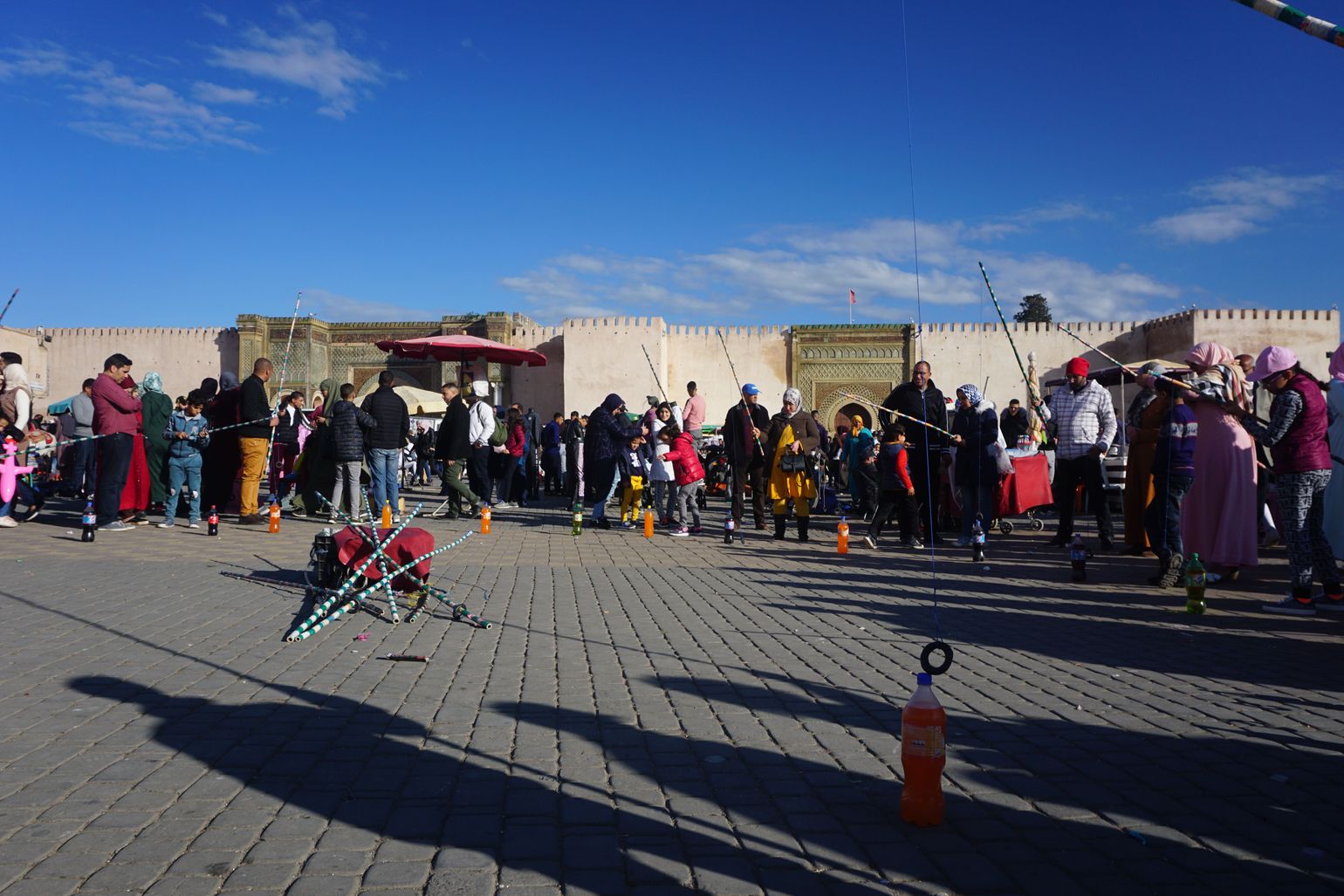Kermisspelletjes in Meknès