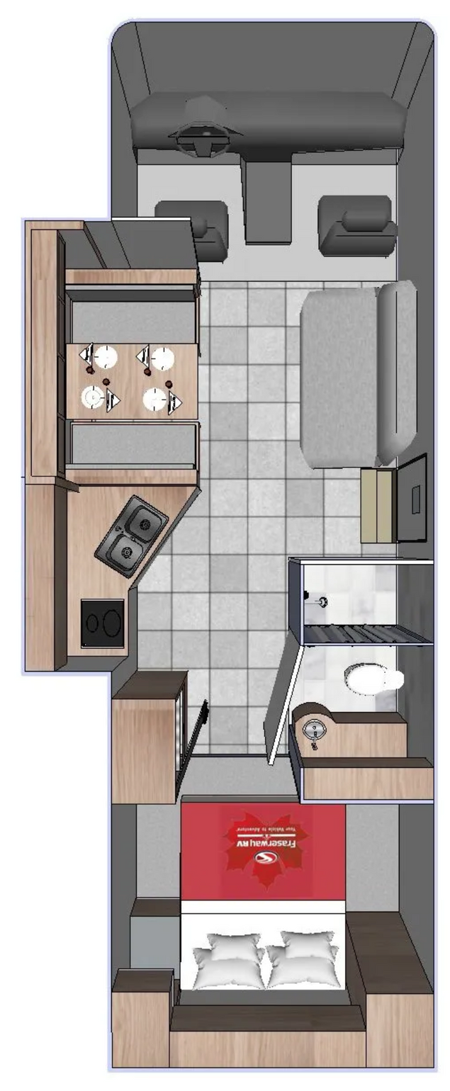Fraserway C-XLarge floor plan