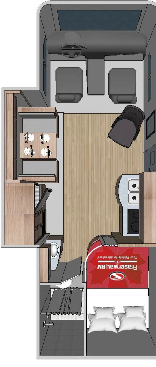 Fraserway C-Large floor plan