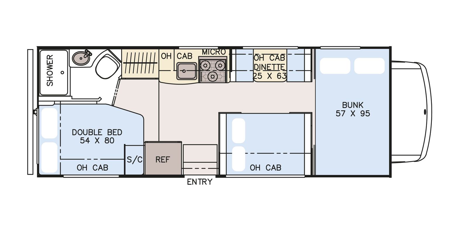 Go North Motorhome 22/24ft