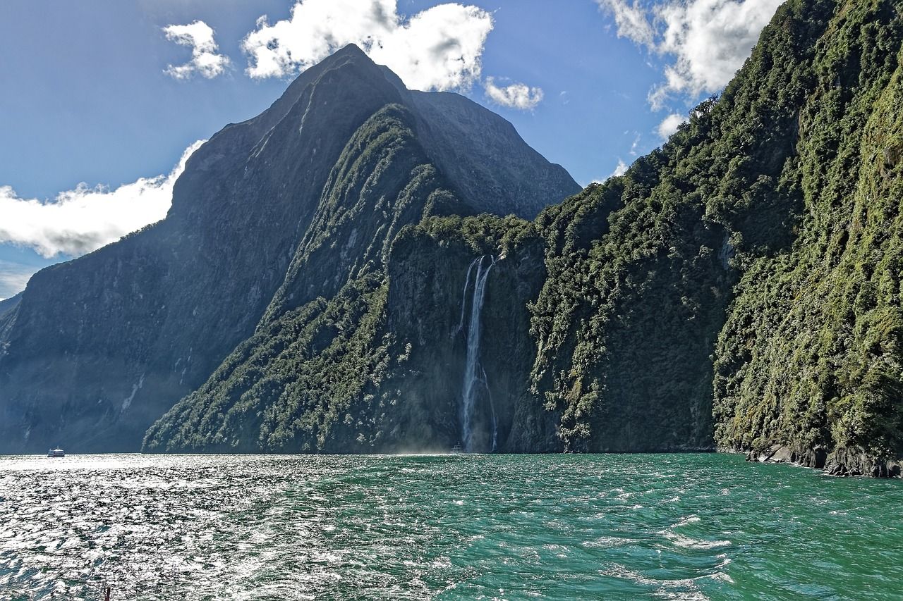 Boottocht Milford Sound Nieuw Zeeland