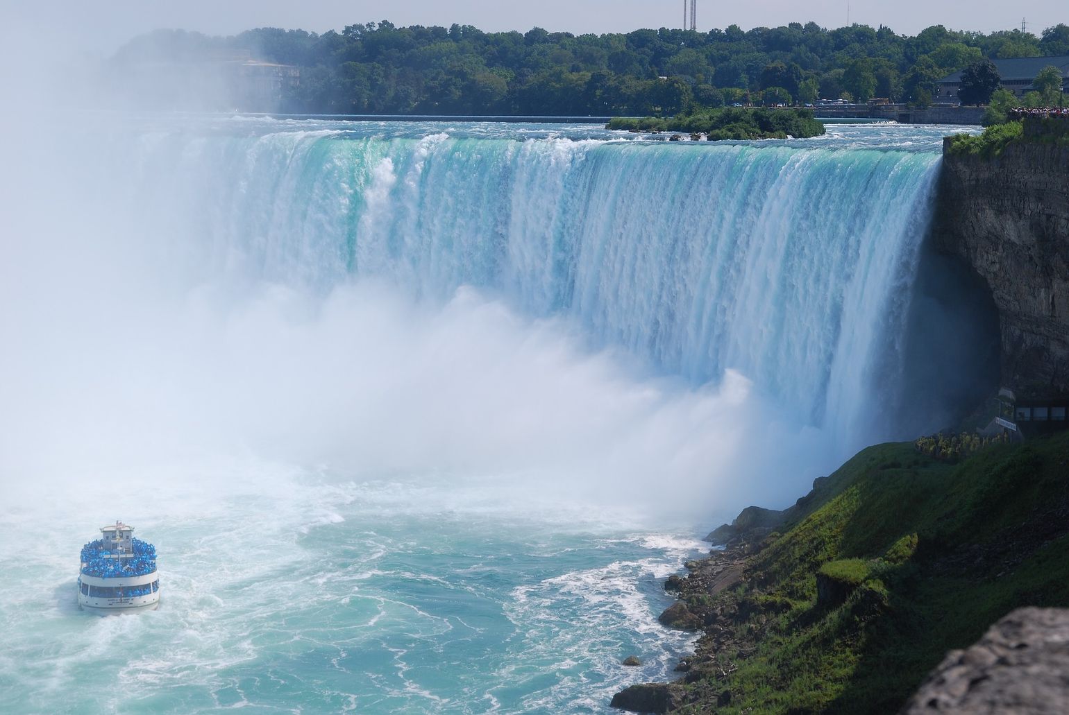 Niagara Falls met boot - Hornblower of Voyage to the Falls