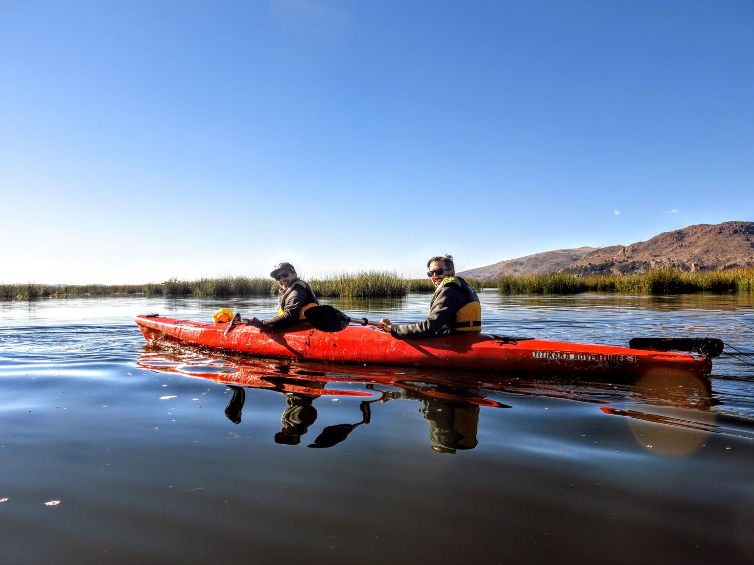 Titicaca meer kajak