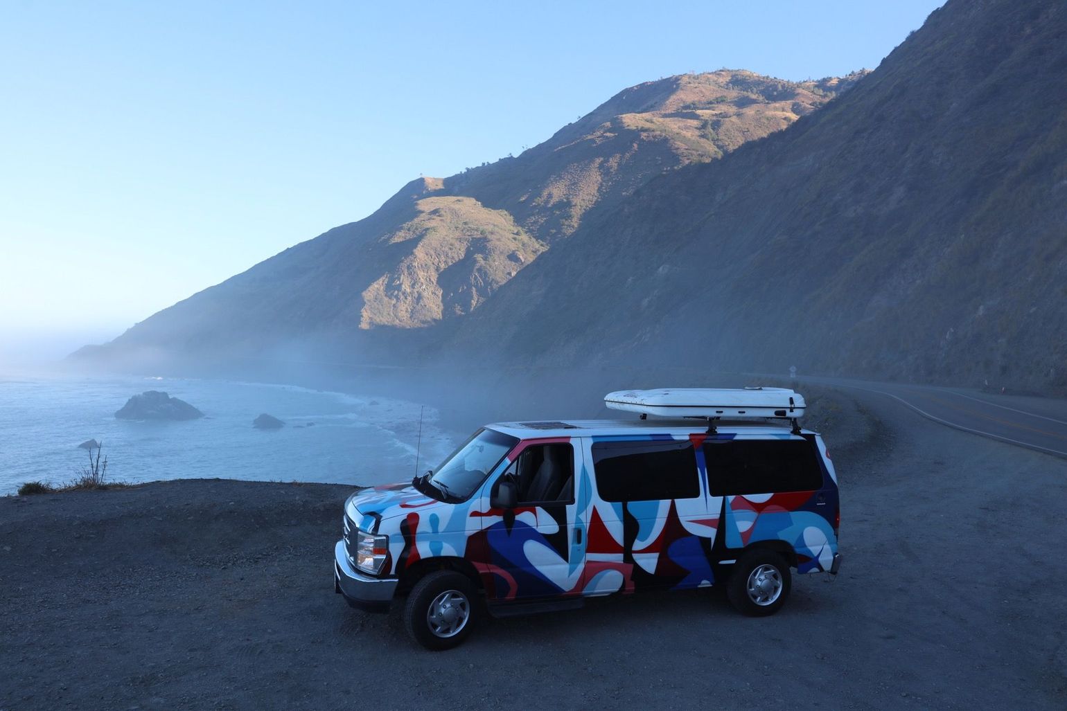 campervan graffiti design