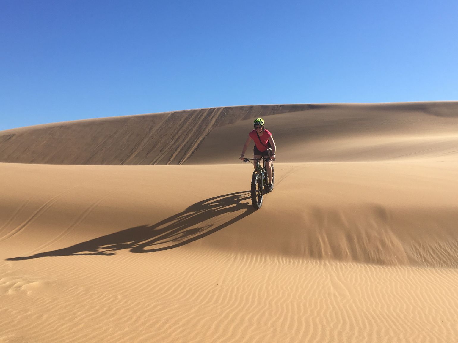 Fatbiken in de Namibwoestijn
