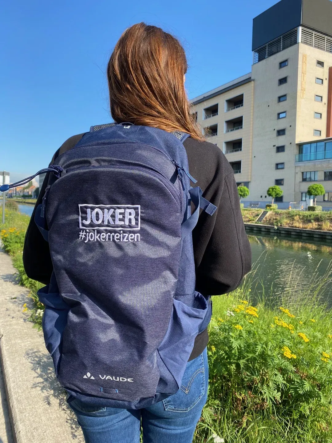 vroegboekcadeau blauwe rugzak 