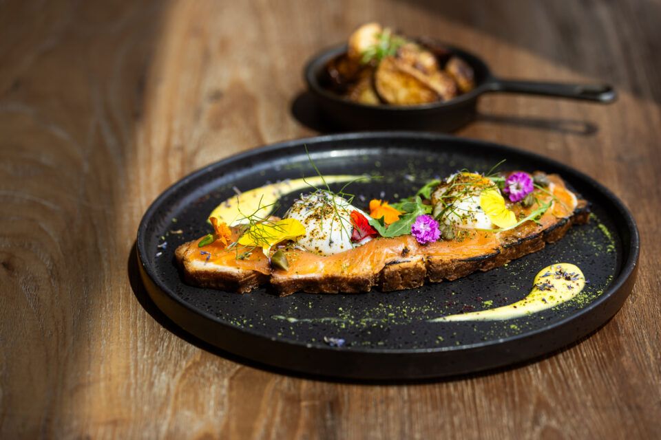 Diner in Restaurant La Traite, Wendake