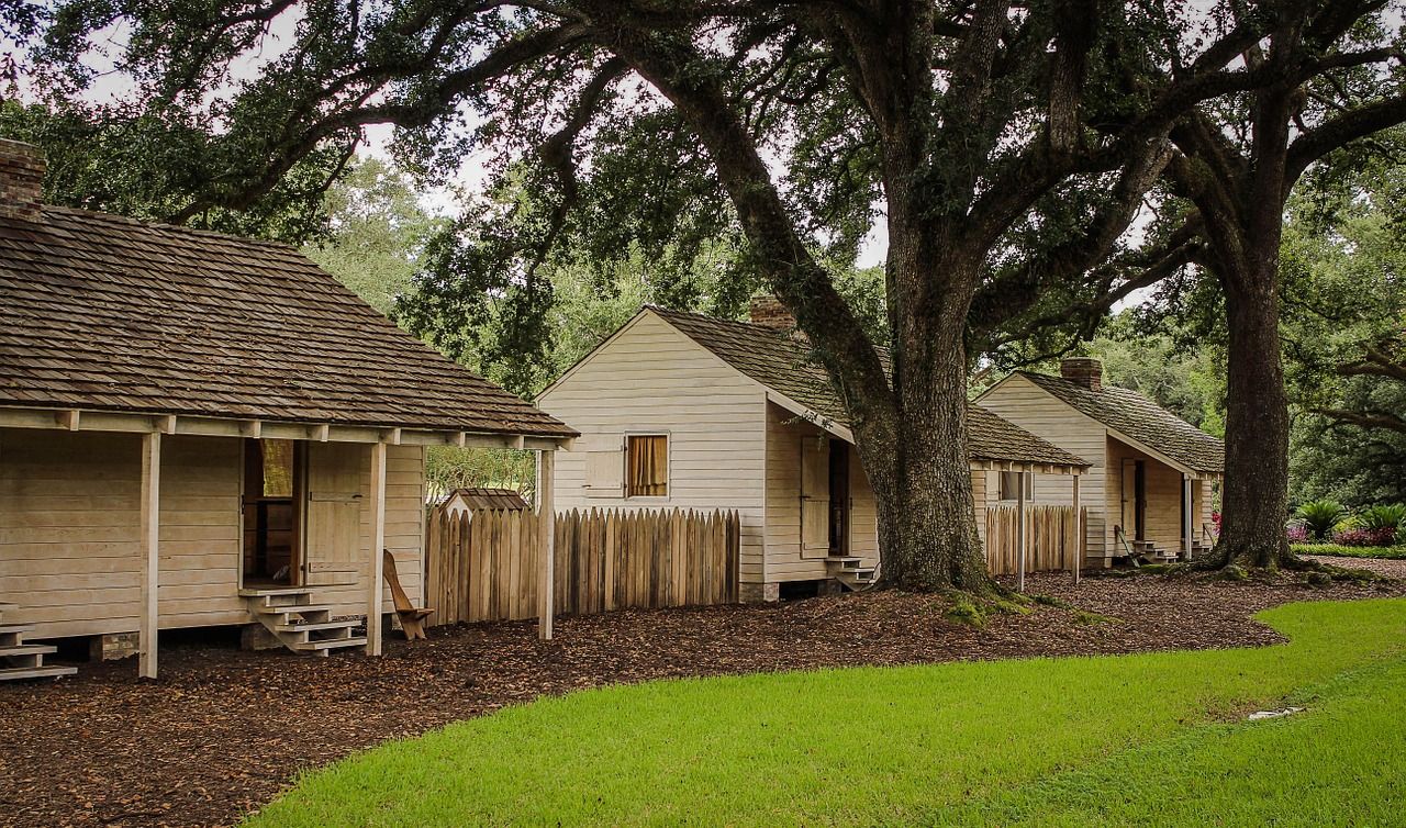 Slave cabins