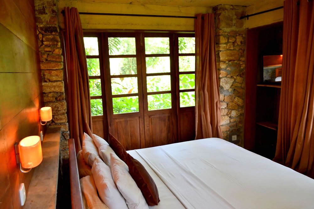 lodge hotel sri lanka belihuloya jungle eco lodge groen joker slaapkamer