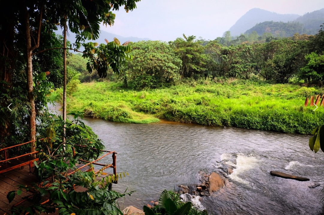 Sri Lanka Kitulgala Kelani rivier eco lodge rivier