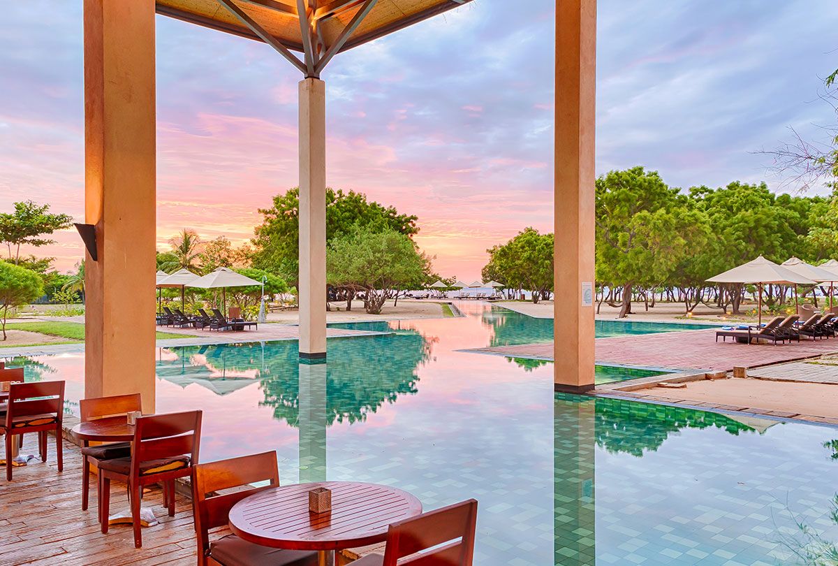 Sri Lanka passikuda beach deluxe hotel strand