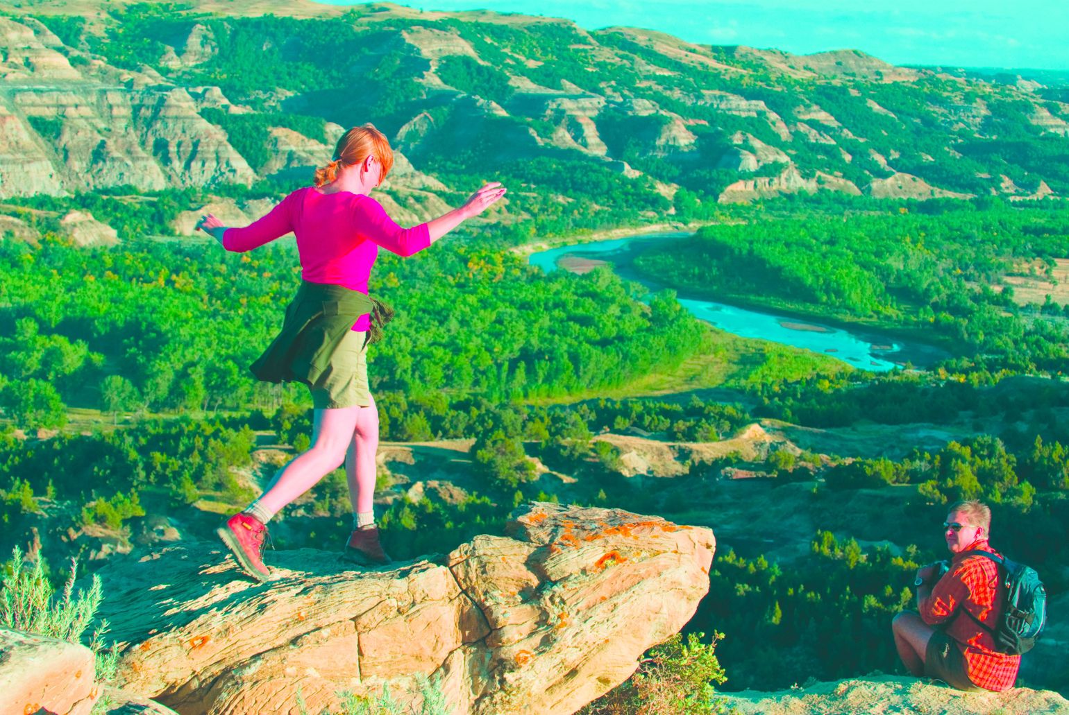Theodore Roosevelt National Park in USA