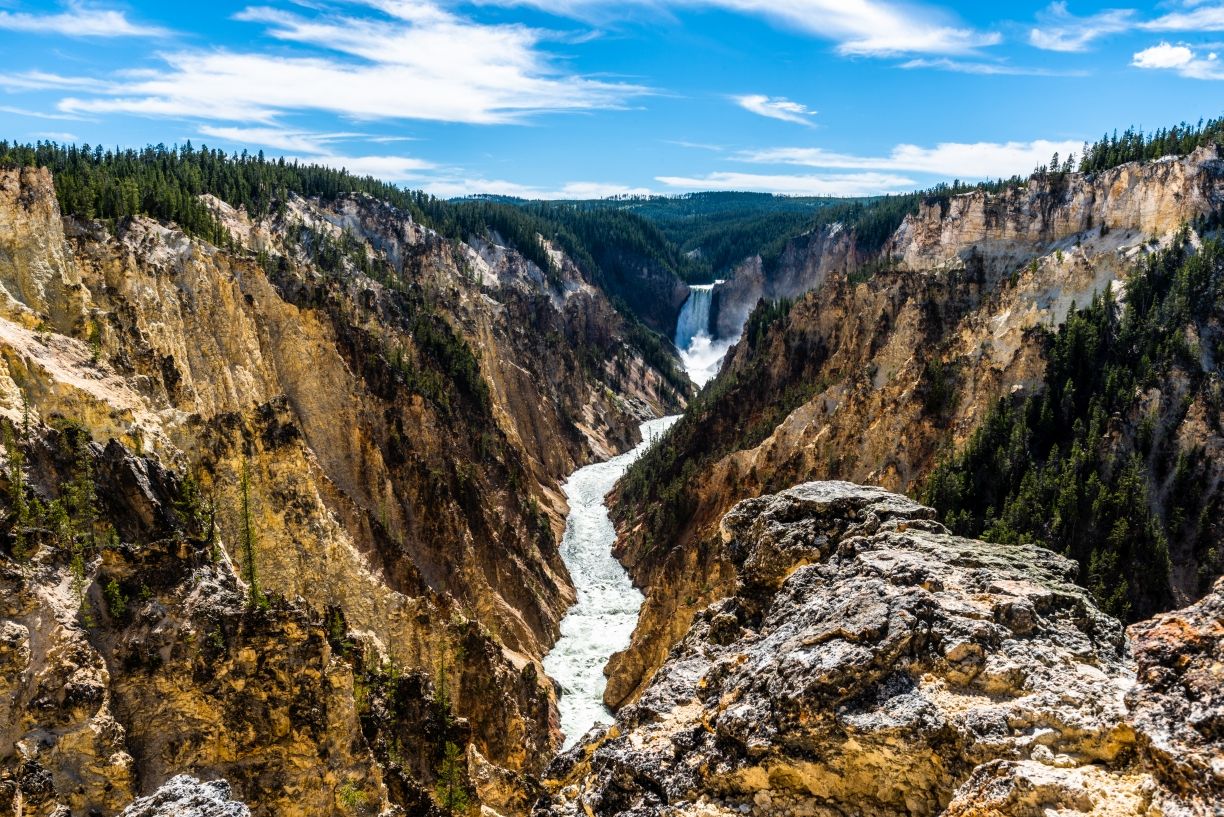 Waterval noordwest usa roadtrip