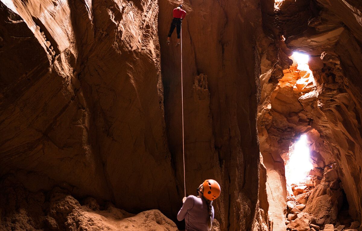 Canyoneering in Goblin's Lair