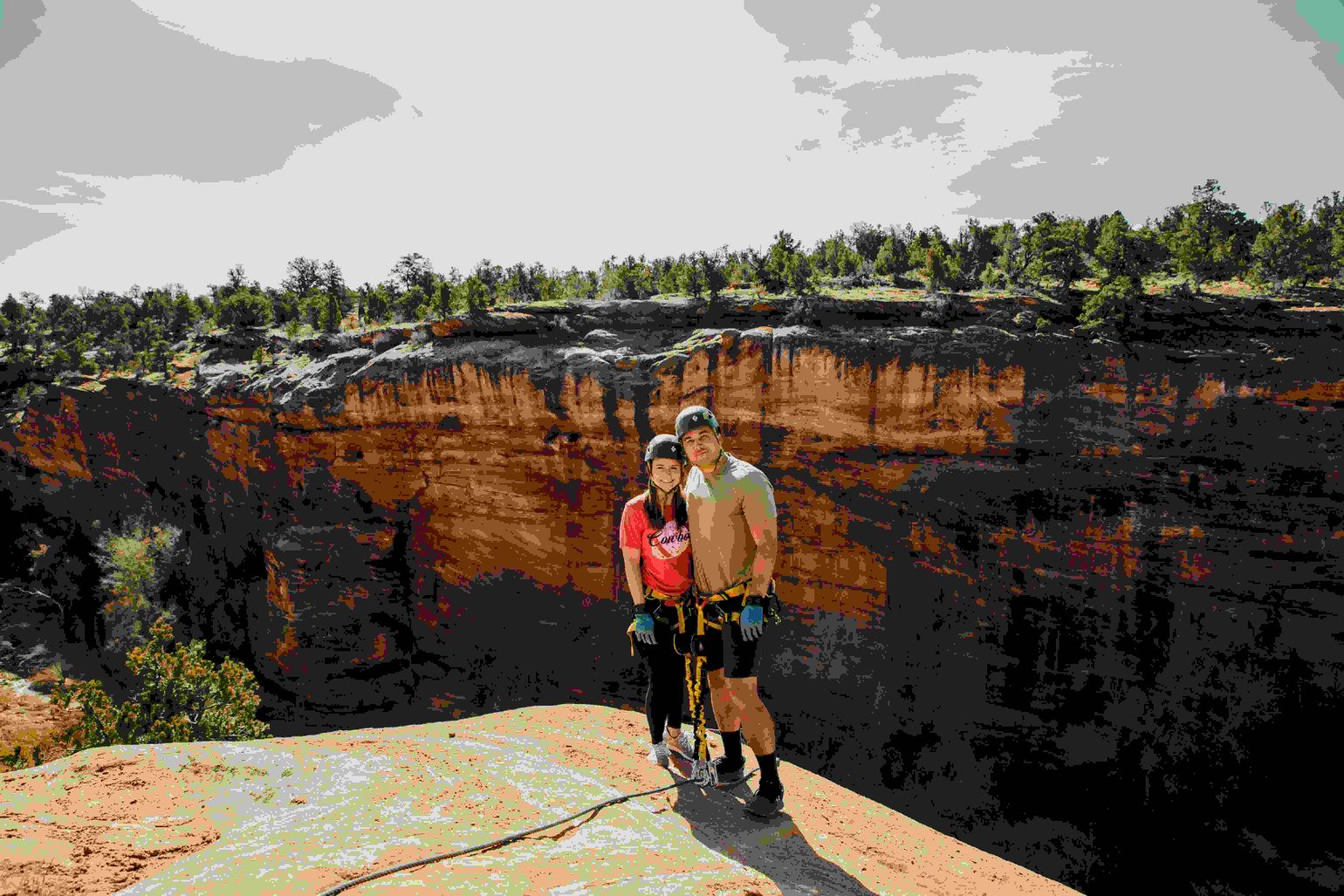 Via Ferrata op steile kloofwanden